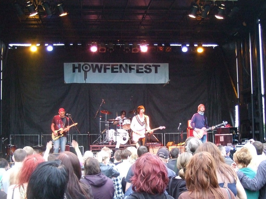 Our Fold performing at Howfenfest (2010)