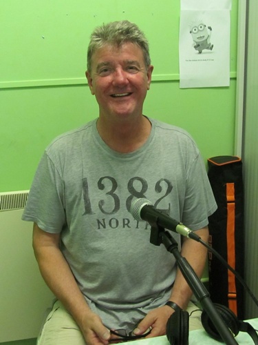 Houghton Weavers' singer Tony Berry pops in to talk about folk group and other projects